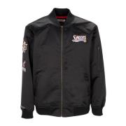 Philadelphia 76ers Letvægts Satin Bomber Jakke