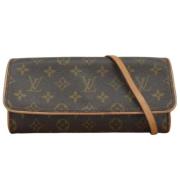 Pre-owned Canvas louis-vuitton-tasker