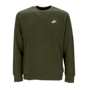 Letvægts Crewneck Sweatshirt Grøn/Hvid