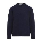 Blå Klassisk Sweater AW24