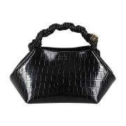 Lille Patent Croco Taske