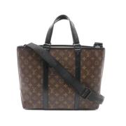 Pre-owned Canvas louis-vuitton-tasker