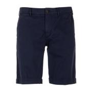 Blå Chino Bermuda Shorts