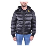 Hætte Nylon-Polyester Puffer Jakke