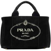 Pre-owned Canvas prada-tasker