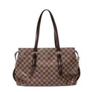 Pre-owned Canvas louis-vuitton-tasker