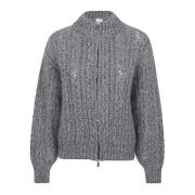 Paillet Bomber Sweater i Mohair Silke