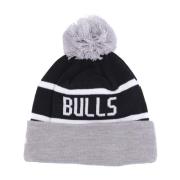 Chicago Bulls Pom Pom Beanie Hat