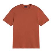 Orange X-Soft Rund Hals T-Shirt