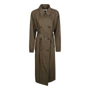 Tidløs Bomuld Trenchcoat