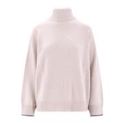 Luksuriøs Beige Cashmere Sweater AW23