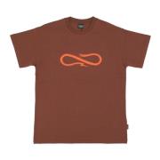 Klassisk Logo Tee Brun T-shirt