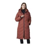 Quiltet Parka Katalin Modern Fit Mursten