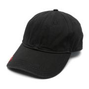 Sort Bomuld Baseball Cap