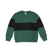 Farveblok Crewneck Sweatshirt