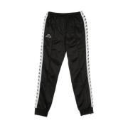 Slim Herre Tracksuit Bukser Sort/Hvid