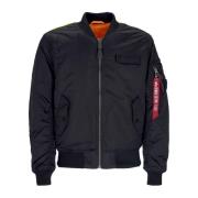 Reversible Bomber Jacket Black Fighter Squadron