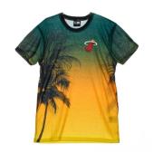 NBA Coastal Heat Tee All Over Print