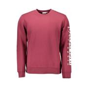 Blød Pink Sweater med Unikt Print