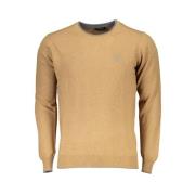 Elegant Langærmet Sweater Brun