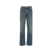 Blå Straight Jeans AW24