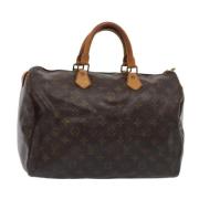 Pre-owned Canvas louis-vuitton-tasker