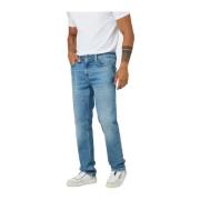 Slim-Fit Jeans med Lav Talje