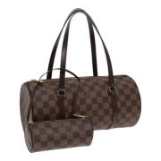 Pre-owned Canvas louis-vuitton-tasker