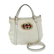 Pre-owned Canvas gucci-tasker