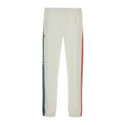 Stilfulde hvide polyester joggers