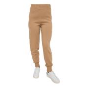 Beige Cashmere Joggingbukser