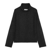 Strikket sweater i oversize