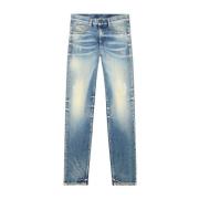 Blå Slim Fit Jeans