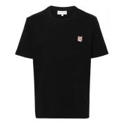 Fox motiv bomuld t-shirt