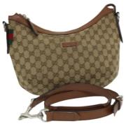 Pre-owned Canvas gucci-tasker