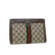 Pre-owned Canvas gucci-tasker