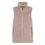 Elisha Fleece Vest - Beige