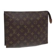 Pre-owned Canvas louis-vuitton-tasker