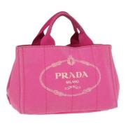 Pre-owned Canvas prada-tasker