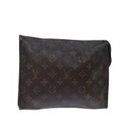 Pre-owned Coated canvas louis-vuitton-tasker