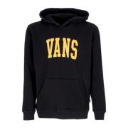 Sort Varsity Hoodie med Kængurulomme