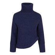 Blå Sweater AW24 Damemode