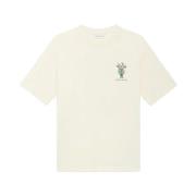 Vase Print Creme T-Shirt