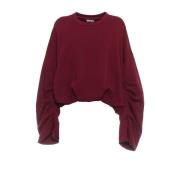 Bordeaux Sweatshirt Damemode