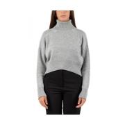 Elegant Dolcevita Sweater til Kvinder