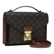 Pre-owned Canvas louis-vuitton-tasker