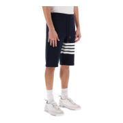 4-Bar Motif Sweat Shorts