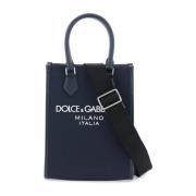 Nylon Tote Taske med Logo