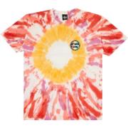 Reggae Dot Tie Dye T-shirt i rød