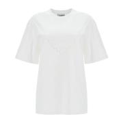 Broderet Logo Oversized T-Shirt